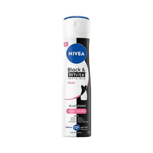 Nivea Black&White Invisible Clear antiperspirant sprej 150 ml obraz