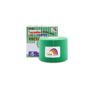 TEMTEX Kinesio tape Tourmaline, zelená tejpovací páska 5cm x 5m obraz
