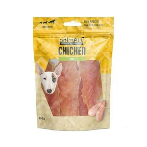 animALL Měkké kuřecí jerky pamlsky pro psy 250 g obraz