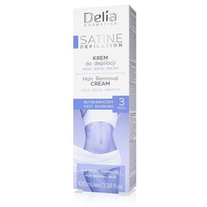 Delia Satine depilační krém 3 min 100 ml obraz