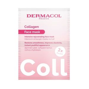 Dermacol Collagen Intenzivní omlazující pleťová maska 2x8 g obraz