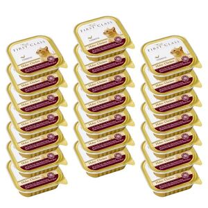 Akinu FIRST CLASS Drůbeží paštika pro kočky 21 x 100 g obraz