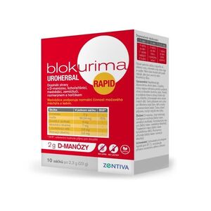 Blokurima Uroherbal Rapid 2 g D-manózy 10 sáčků obraz