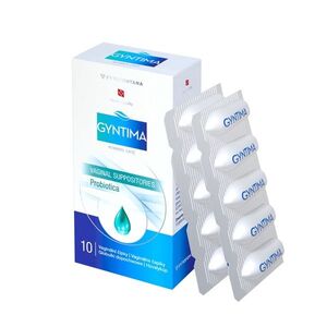 Gyntima Probiotica vaginální čípky 10 ks obraz