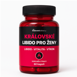 Království zdraví Královské Libido pro ženy, Maca 600 mg + Ženšen 100 mg, 60 kapslí obraz