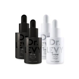 Dr. LEVY Fire&Snow Omlazující kúra peeling a sérum 2x10 ml + 2x10 ml obraz