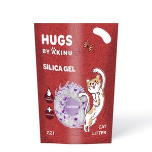 Akinu HUGS by Akinu Silika gel levandule stelivo pro kočky 7, 2 l obraz