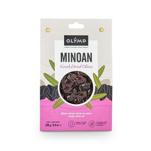 Olymp Sušené černé olivy s peckou vakuované 250 g obraz