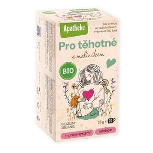 Apotheke BIO Pro těhotné s maliníkem porcovaný čaj 20x1, 5 g obraz