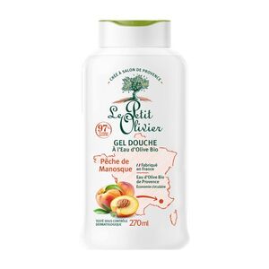 Le Petit Olivier Olive Water Hydratační sprchový gel Broskve z Manosque 270 ml obraz