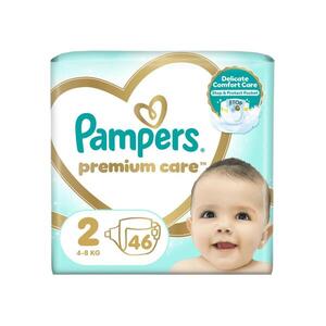 Pampers Premium Care vel. 2 4–8 kg dětské pleny 46 ks obraz