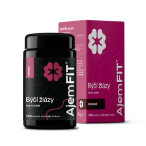 AjemFIT Raw Býčí Žlázy - 240 kapslí - 84g obraz
