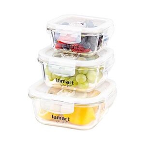 LAMART LT6012 Air dózy čtvercové 3 ks obraz