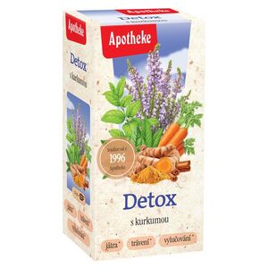 Apotheke Detox s kurkumou porcovaný čaj 20x1, 5 g obraz