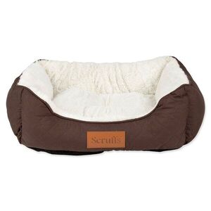 Scruffs Pelech Wilton Box Bed hnědý S 50x40cm obraz