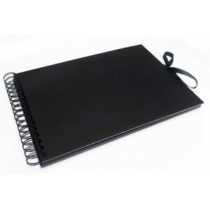 Baloušek Scrapbook A4, 30 × 21 cm, černý obraz