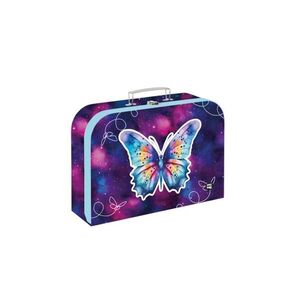 Oxybag Kufřík na výtvarku Motýl, 34 cm, lamino obraz