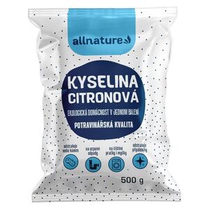 Allnature Kyselina citronová 500 g obraz