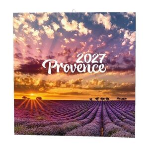 Baloušek Nástěnný poznámkový kalendář Provence 2027 28, 5 × 28, 5 cm obraz