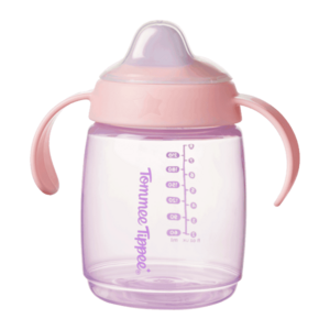 Tommee Tippee Tréninkový hrneček se savičkou 6m+ 240 ml růžový obraz