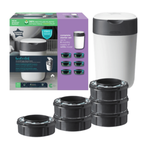 Tommee Tippee Twist&Click koš na pleny + 6 náhradních kazet obraz