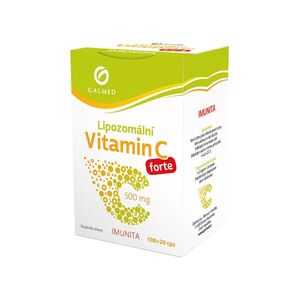 Galmed Vitamin C lipozomální forte 500 mg 100+20 kapslí obraz