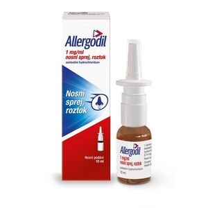 Allergodil 1 mg/ml nosní sprej 10 ml obraz
