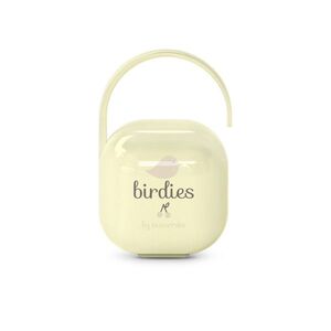 Suavinex Krabička na dudlík BIRDIES 1 ks žlutá obraz