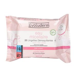 Evoluderm Micelární odličovací ubrousky pro citlivou pleť 25 ks obraz
