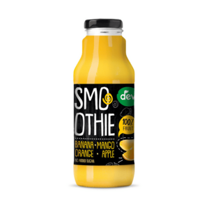 Deva Smoothie Jablko, banán, mango, pomeranč 300 ml obraz