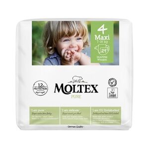 Moltex Pure Maxi 7–14 kg dětské pleny 29 ks obraz