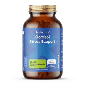 BrainMax Cortisol Stress Support 60 kapslí obraz