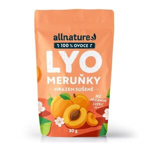 Allnature Meruňky sušené mrazem 30 g obraz