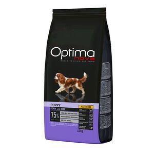 OPTIMAnova Dog Puppy Pork & Rice 12 kg obraz