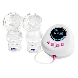 Chicco Odsávačka mateřského mléka elektrická Double Pink obraz