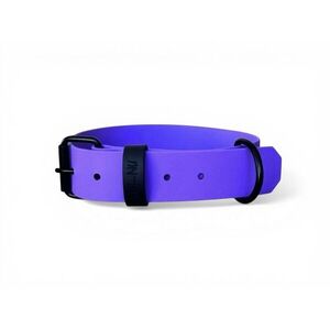 MA-NU Obojek Light Berry, Fialový, Kování: Černé, Obvod: 30 - 40 cm, Šířka: 2, 5 cm obraz