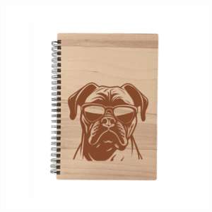 MA-NU Notýsek A5 brýle - linkovaný papír Bull mastiff obraz