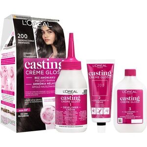 L’Oréal Paris Casting Creme Gloss barva na vlasy odstín 200 Ebony Black 1 ks obraz