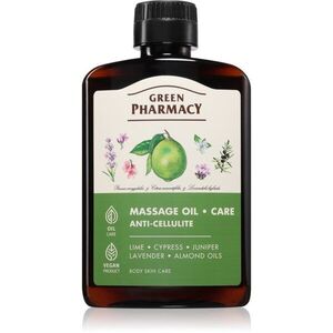 Green Pharmacy Essential oils of Lime Massage Oil masážní olej na celulitidu 200 ml obraz