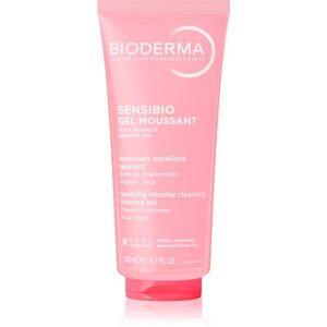 Bioderma Sensibio Gel Moussant jemný zklidňující čisticí a odličovací gel 200 ml obraz