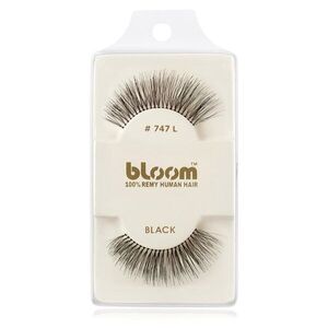 Bloom Natural nalepovací řasy z přírodních vlasů No. 747L (Black) 1 cm obraz