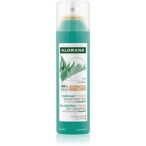 Klorane Kopřiva suchý šampon pro mastné tmavé vlasy 150 ml obraz