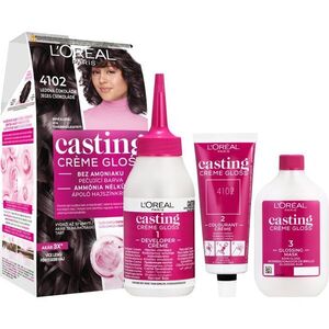 L’Oréal Paris Casting Creme Gloss barva na vlasy odstín 4102 Iced Chocolate 1 ks obraz