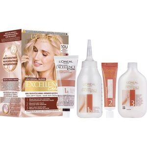L’Oréal Paris Excellence Universal Nudes permanentní barva na vlasy odstín 10U 1 ks obraz