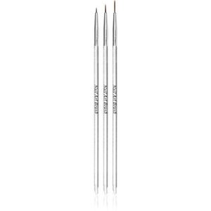 NEONAIL Nail Art Brushes sada štětců na nehty 3 ks obraz