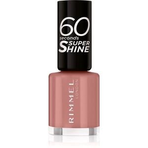 Rimmel 60 Seconds Super Shine lak na nehty odstín 230 Mauve To The Music 8 ml obraz