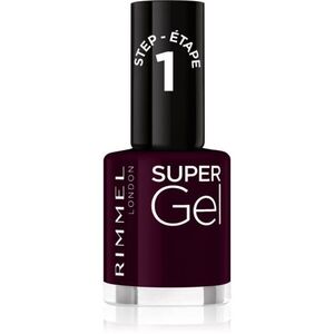 Rimmel Super Gel gelový lak na nehty bez užití UV/LED lampy odstín 064 Plum Pudding 12 ml obraz