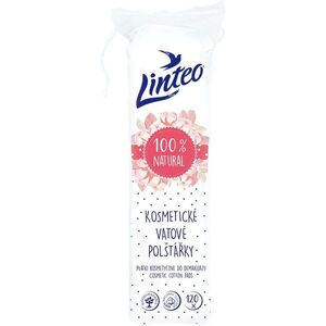 Linteo Natural Cotton Pads vatové tampónky 120 ks obraz