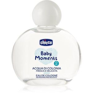 Chicco Baby Moments Refreshing and Delicate kolínská voda pro děti od narození 100 ml obraz