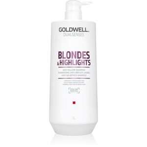 Goldwell Dualsenses Blondes & Highlights šampon pro blond vlasy neutralizující žluté tóny 1000 ml obraz